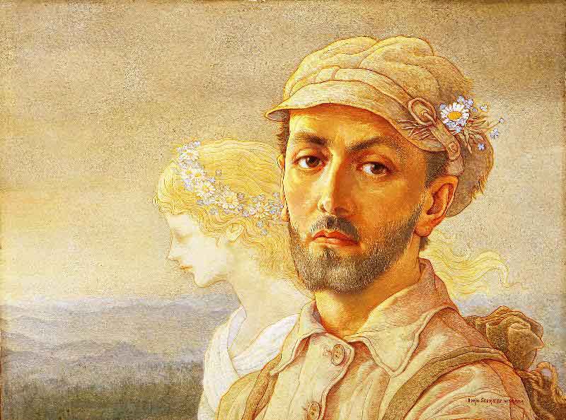 Борис Георгиев. Скитникът и неговата сестра, 1918 г.