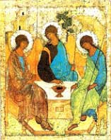 Андрей Рублев. Св. Троица (1422-1428)