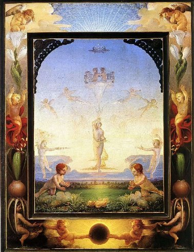 Филипп Отто Рунге. Раннее утро. 1809-1810 гг.