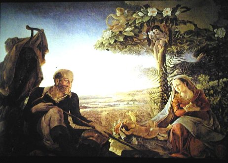 Филипп Отто Рунге. Отдых на пути в Египет. 1805-1806 гг.