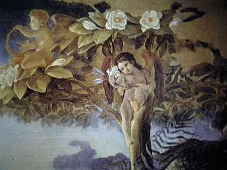 Филипп Отто Рунге. Отдых на пути в Египет (фрагмент). 1805-1806 гг.